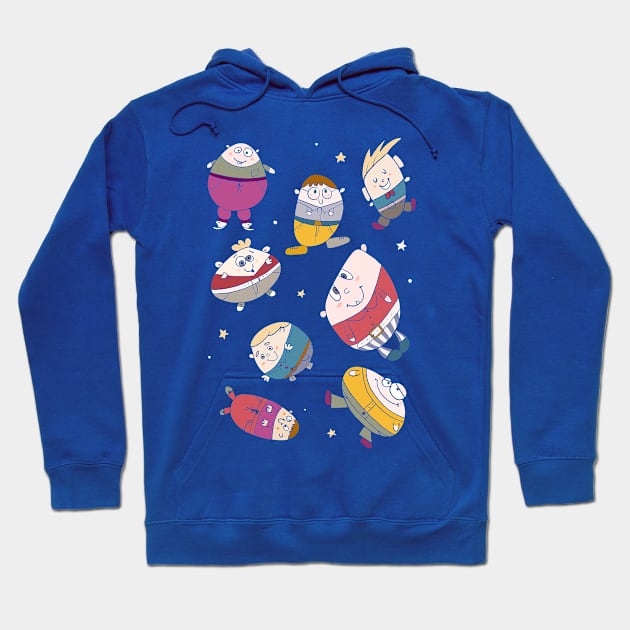 Space Kids Hoodie by Lmay